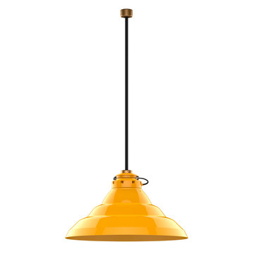 yellow pendant lamp