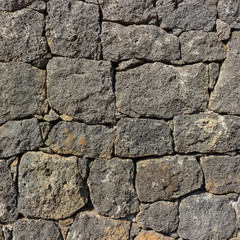 Vulcanic Stone wall