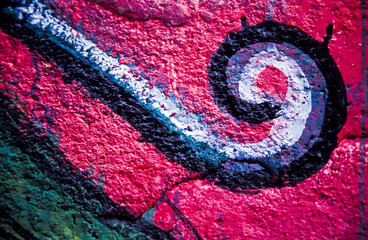 Colorful graffiti