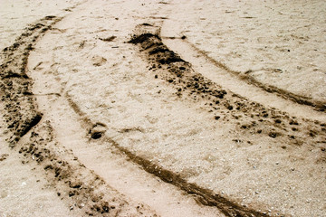 Sand tracks