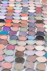 assortment make-up cosmetics powder