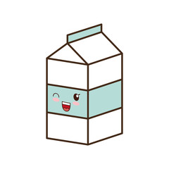 milk breakfast food menu icon. Isolated and flat vecctor illustration