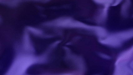 Blue Velvet Fabric Background Loop