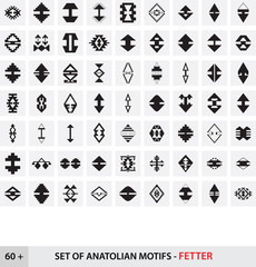 Anadolu Halı - Kilim Motifleri / Bukağı Motifi