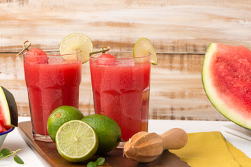 Watermelon smoothies