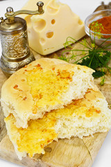 Georgian National Dish Pie with Cheese