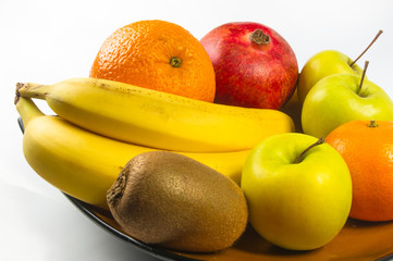 Assortment of exotic fruits