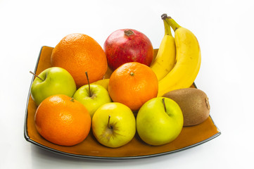 Assortment of exotic fruits