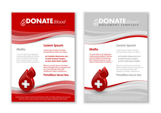 Donate blood document templates
