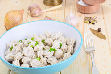 Homemade Dumplings, Russian Pelmeni