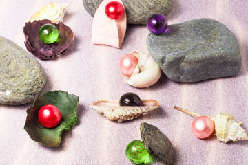 pearls of oil for bath