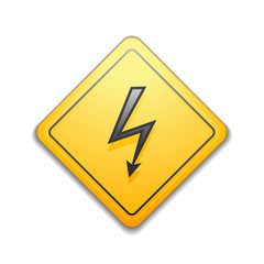 High Voltage Risk sign
