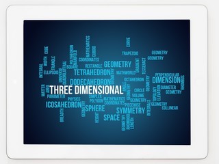 three dimensional