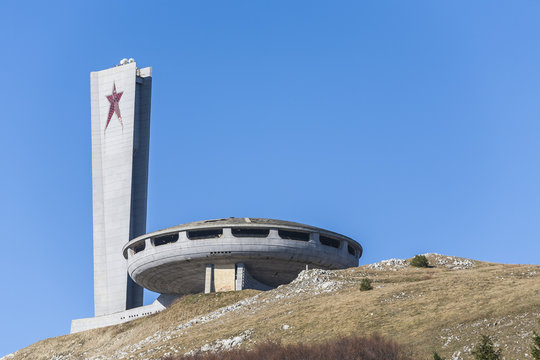 On the top