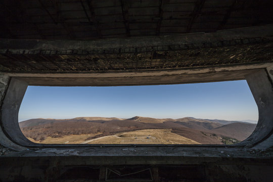 Through the window