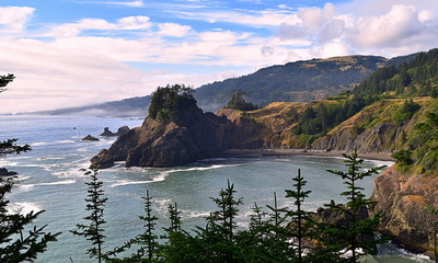 Beautiful Oregon coast, USA