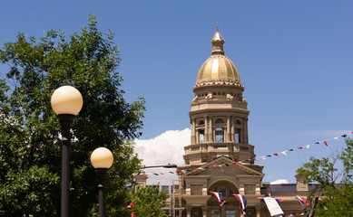 Cheyenne Wyoming Capital City Downtown Capitol Building Legislat