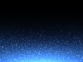 Blue glitter spray texture background