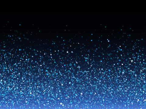 Blue glitter spray texture background
