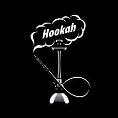 vector logo hookah