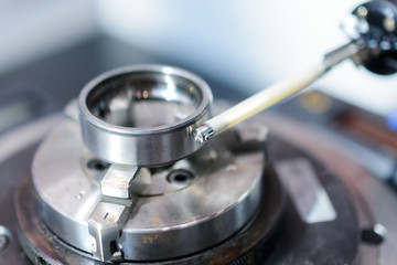 Inspection stell automotive parts by CMM