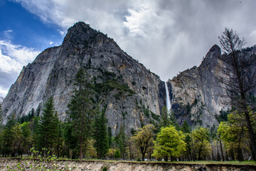 Yosemite Beautiful Waterfall