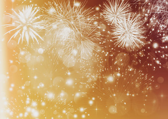 Fireworks at New Year