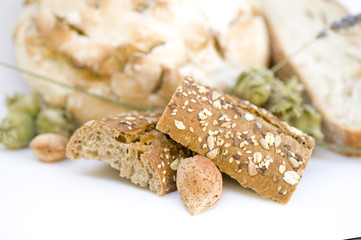 Cereals bread assortment