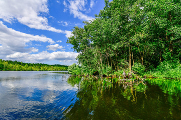 Seenlandschaft im Land Brandenburg