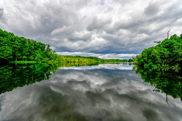 Seenlandschaft im Land Brandenburg