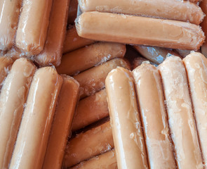 Frozen pork sausage