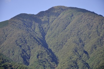 青根から眺める大室山