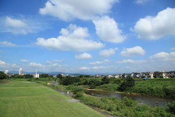 自然豊かな八王子の風景