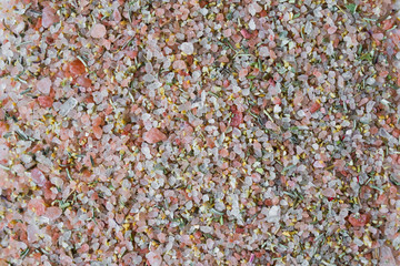 Himalayan salt texture