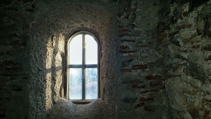 A magical window in a sicilian castle