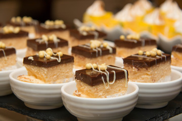  Collection of delicious cake mini dessert