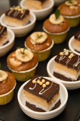  Collection of delicious cake mini dessert
