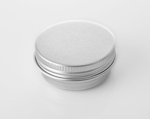 Cosmetic bottle isolated on white