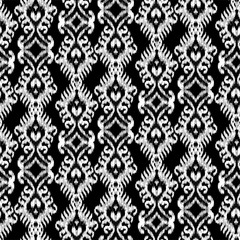 Ikat Ogee Background