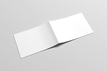 A4 Catalog / Magazine Mock-Up. Saddle Stitch