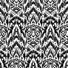 Ikat Ogee Background