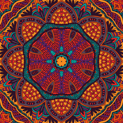 Ethnic geometric print