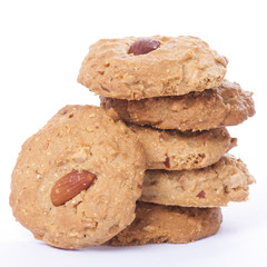 homemade almond cookies 