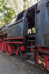 Fototapeta na wymiar alte Dampflokomotive