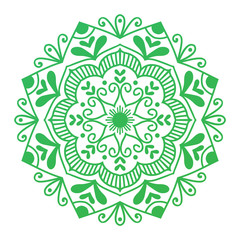 Floral mehendy lower pattern ornament. Vector illustration mehendy pattern asian textile style india tribal ornate. Ethnic ornamental lace vintage mehendy pattern mandala flower abstract textile