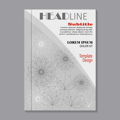 Modern brochure cover design