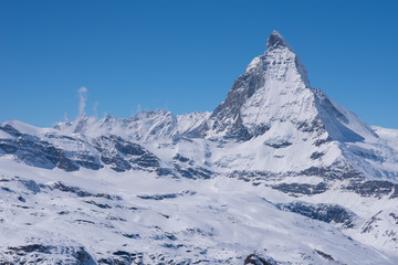Fototapeta na wymiar Matterhorn, Switzerland.