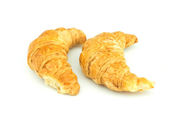 Fresh and tasty croissant