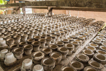 Obraz premium Earthenware Block,Use for made Earthenware