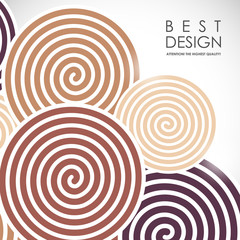 Spiral abstract background